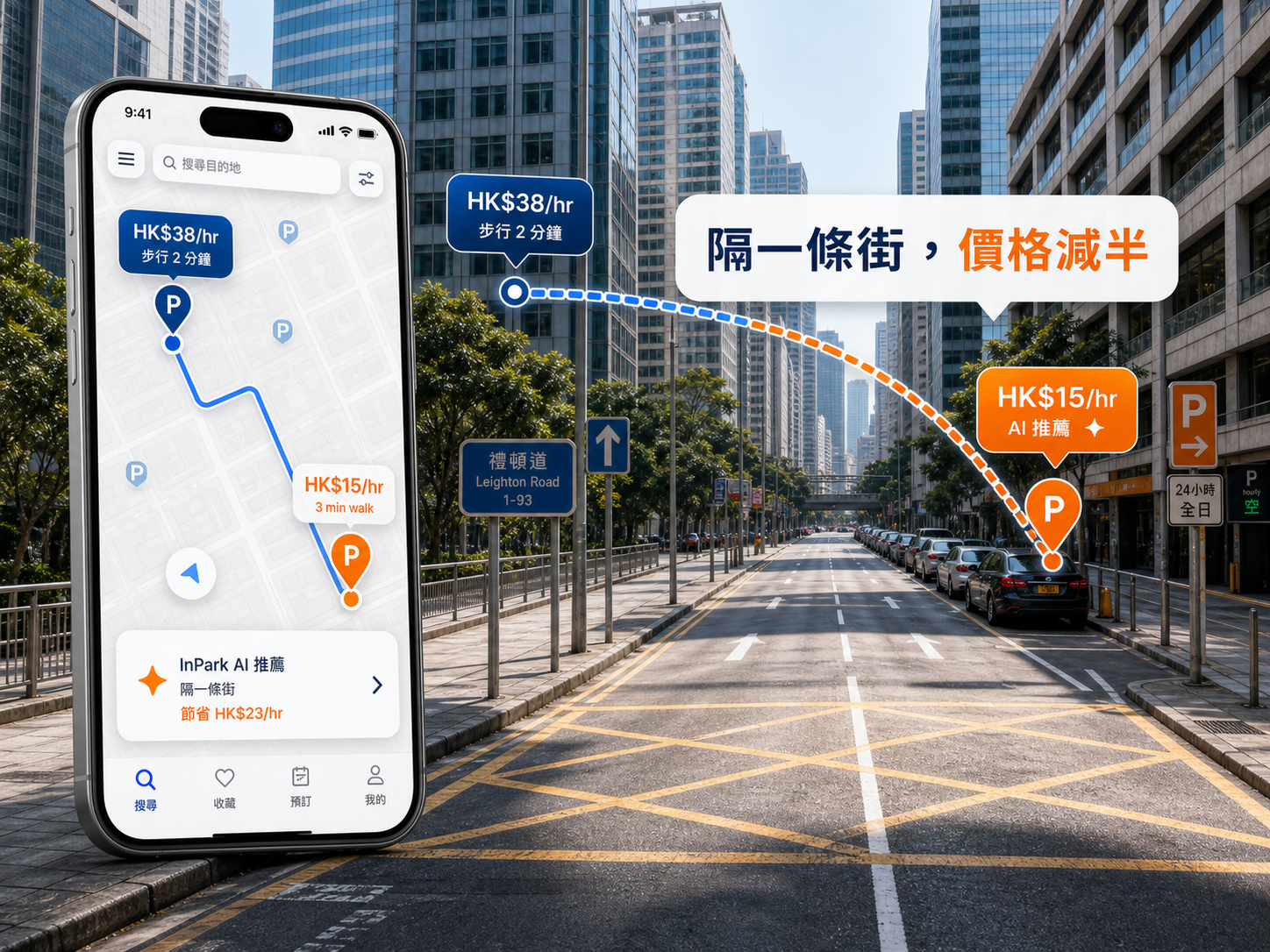 InPark Price Comparison Interface